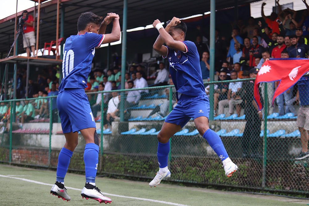 बङ्गलादेशलाई हराउँदै नेपाल समूह विजेता