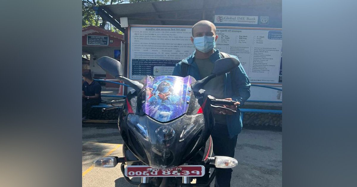 भन्सार छली गरी ल्याएको मोटरसाइकलसहित पक्राउ