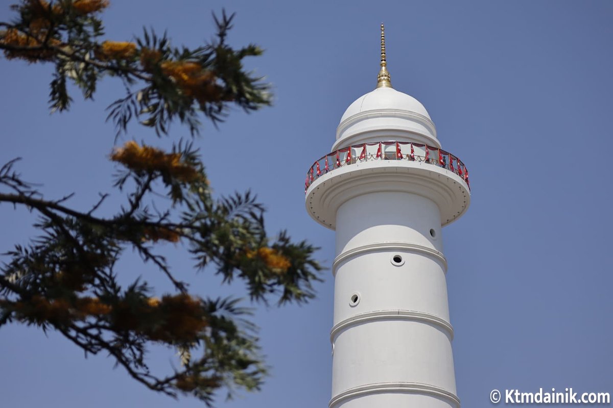 आजदेखि सर्वसाधरणको लागि धरहरा खुला, नि: शुल्क चढ्न पाइने