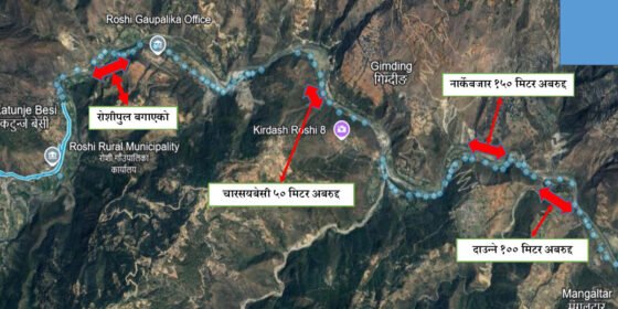 बि.पी हाइवे: धुलिखेलदेखि मंगलटारसम्म दश स्थानमा सडक अवरुद्ध (चित्रसहित)
