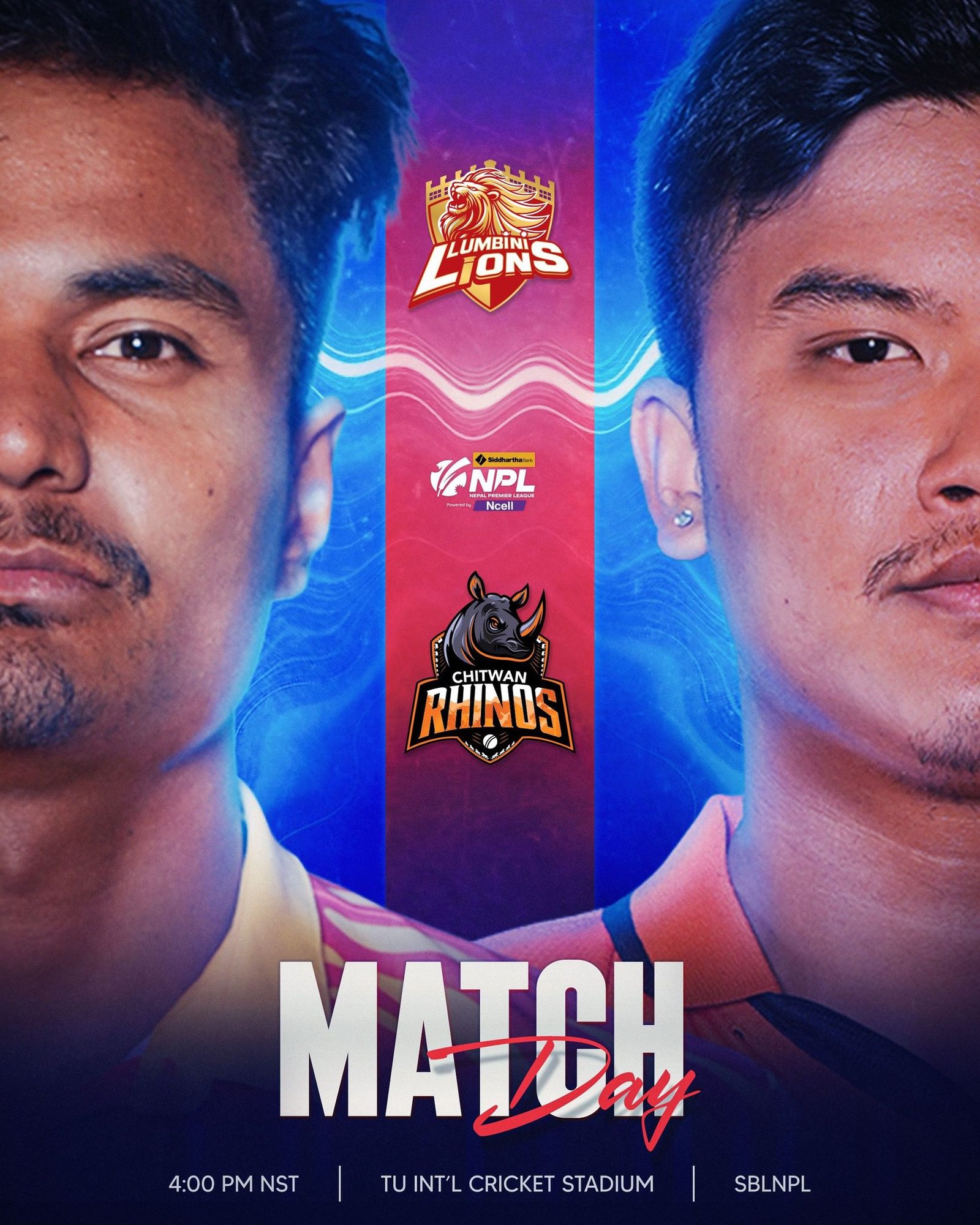 आजको खेलमा चितवन राइनोज र लुम्बिनी लायन्स