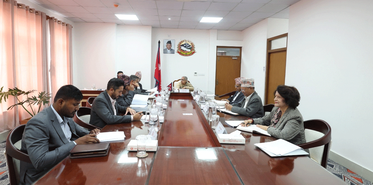 मन्त्रिपरिषद्को बैठक आज बस्दै