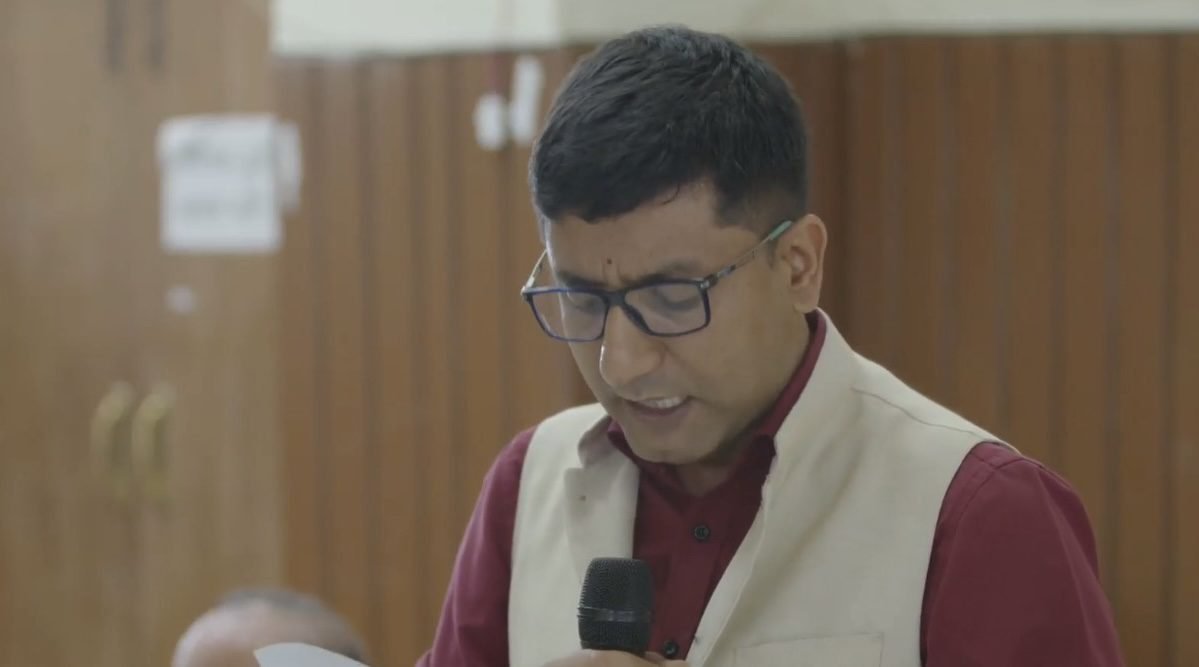 नेपाली कांग्रेस केन्द्रीय समिति वैठकमा केन्द्रीय सदस्य अजयबाबु शिवाकोटीले राख्नुभएको धारणा