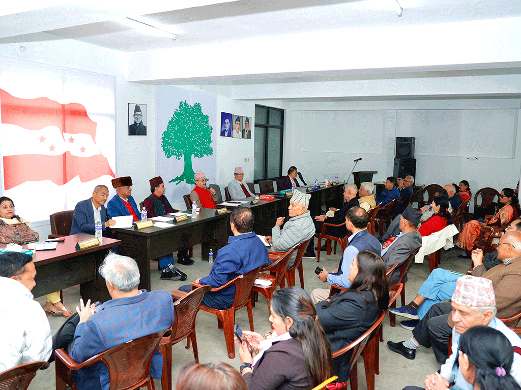 काँग्रेस कार्यसम्पादन समितिको बैठक सुरु