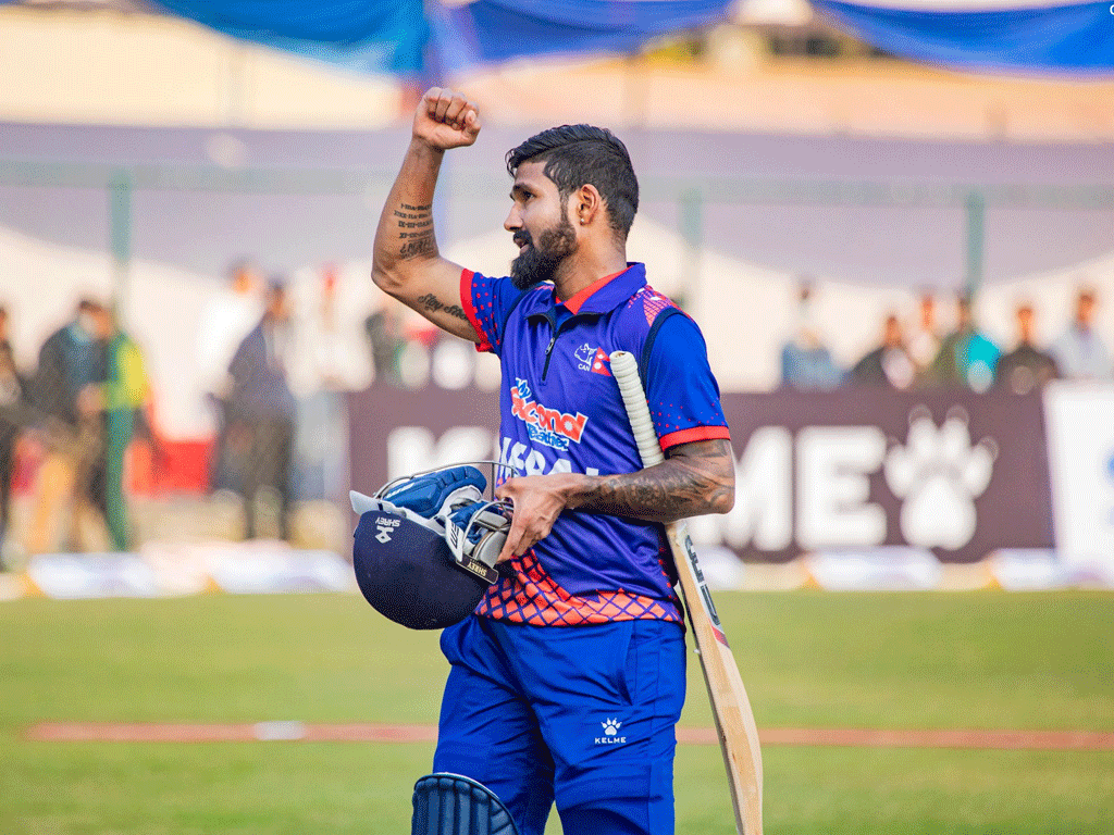 आइसिसी टी-२०आई अलराउन्डर वरीयतामा सातौँमा झरे दीपेन्द्र