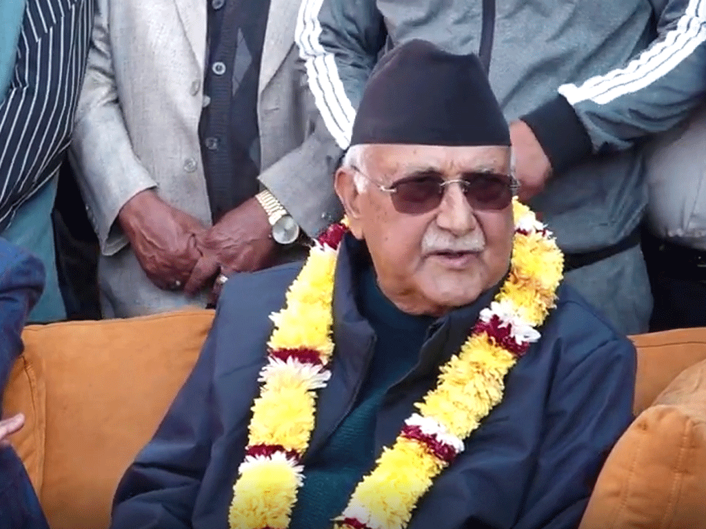 मान्छेलाई राक्षस बनाएर भदौ २४ गते आगो लगाइएको ओलीको दाबी