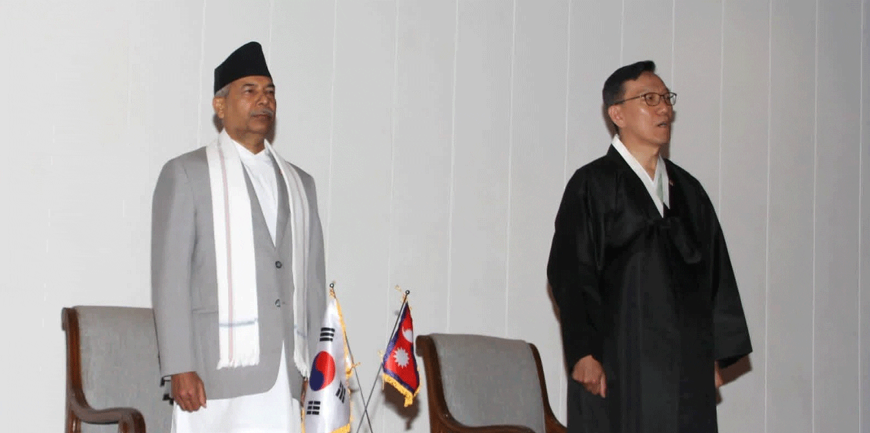 उपराष्ट्रपति यादव स्वागत समारोहमा सहभागी