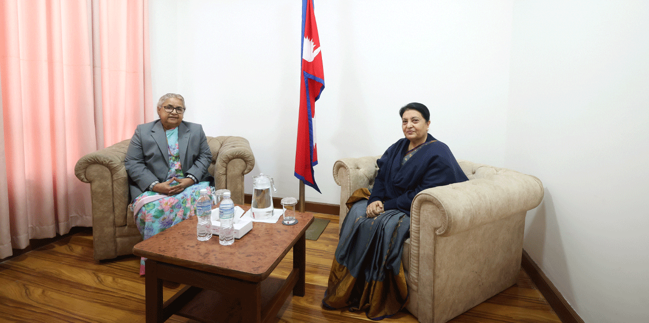 घोषित मितिमै निर्वाचन सम्पन्न गर्न प्रधानमन्त्रीलाई पूर्वराष्ट्रपति भण्डारीको आग्रह