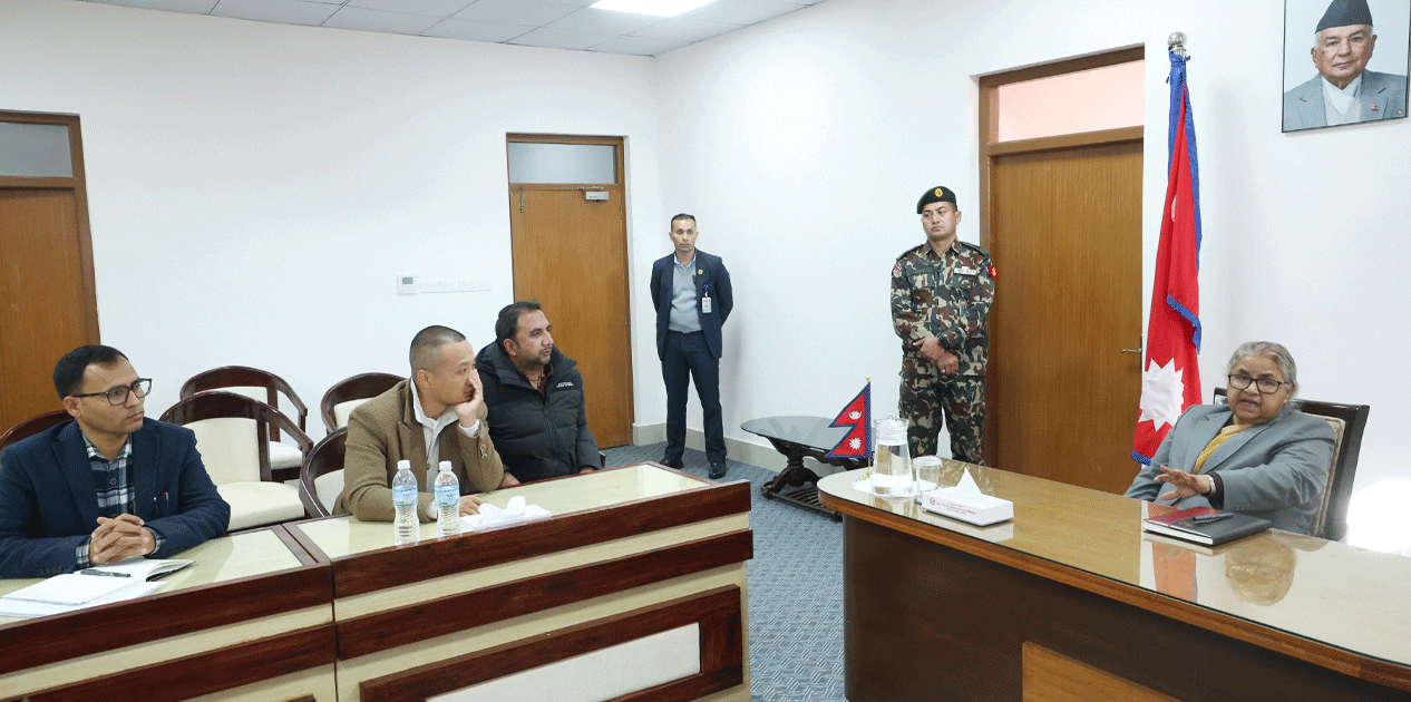 प्रधानमन्त्री कार्कीसँग जेन जेड आन्दोलनका अगुवा सुधन गुरुङले गरे भेट