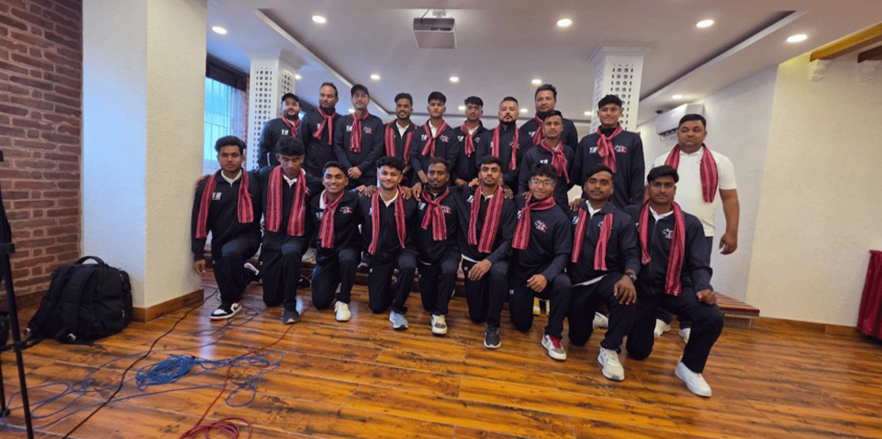 नेपाली क्रिकेट टिम एएफसी यू-१९ एसिया कपका लागि मलेसिया प्रस्थान