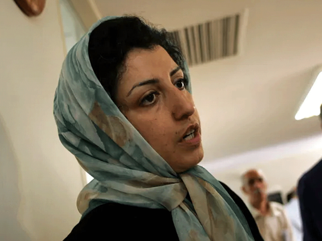 नोबेल शान्ति पुरस्कार विजेता इरानी अधिकारकर्मी मोहम्मदी पक्राउ