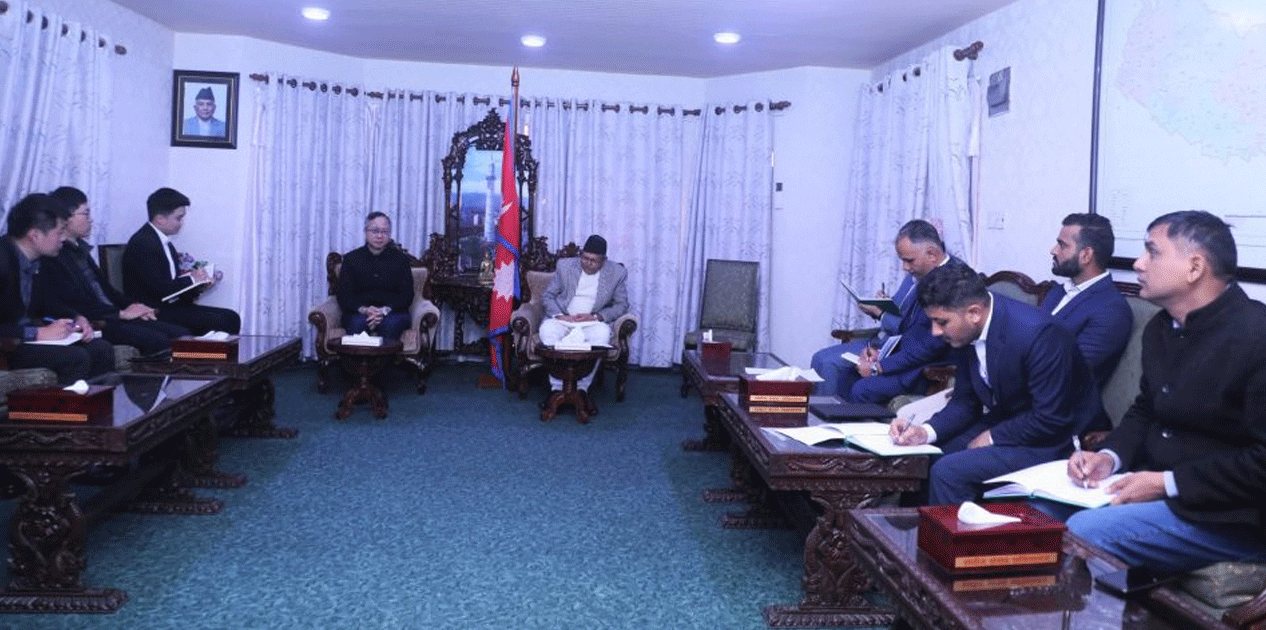 सभामुखसँग चीनका राजदूत सोङले गरे बिदाइ भेट, भने, ‘जनस्तरको सम्बन्ध उच्च भए पनि आर्थिक सम्बन्ध कमजोर’