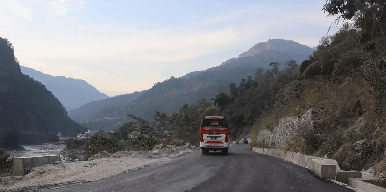 मालढुंगा-बेनी सडक: स्तरोन्नतिपछि यात्रा अवधि छोटियो