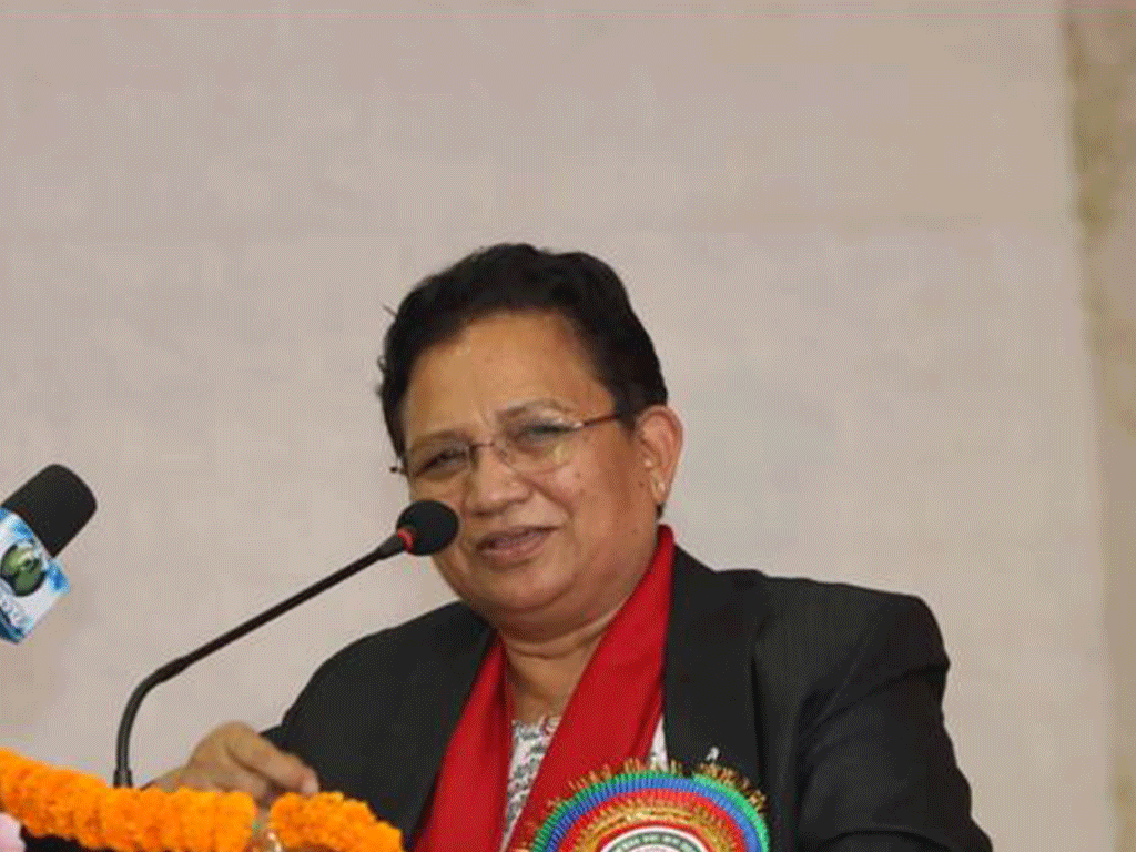 आगामी निर्वाचनमा उम्मेदवार नबन्ने पम्फा भुसालको घोषणा