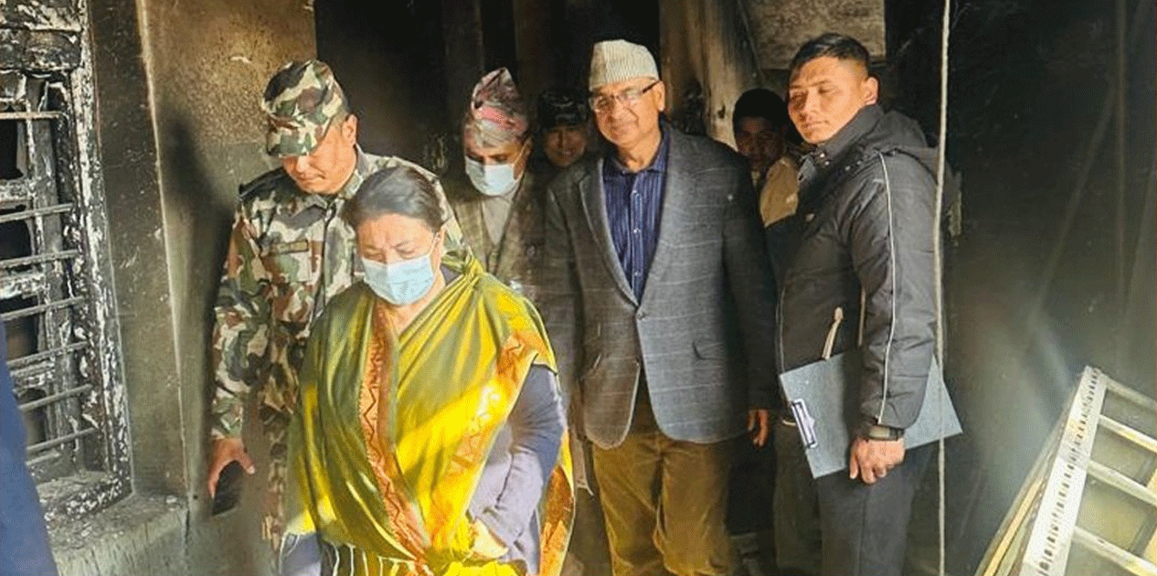 पूर्वराष्ट्रपति भण्डारी र प्रधान न्यायाधीशबीच भेटवार्ता