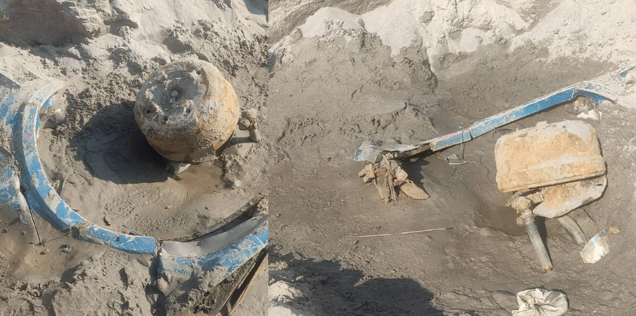 त्रिशूलीमा भेटिएको बसको आज पनि उत्खनन