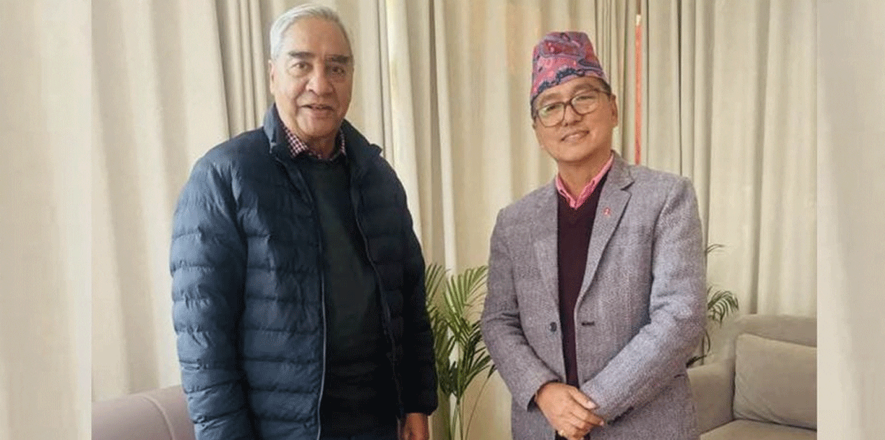 देउवाकहाँ पुगेर राजेन्द्र लिङ्देनले दिए पृथ्वी जयन्तीको निम्तो