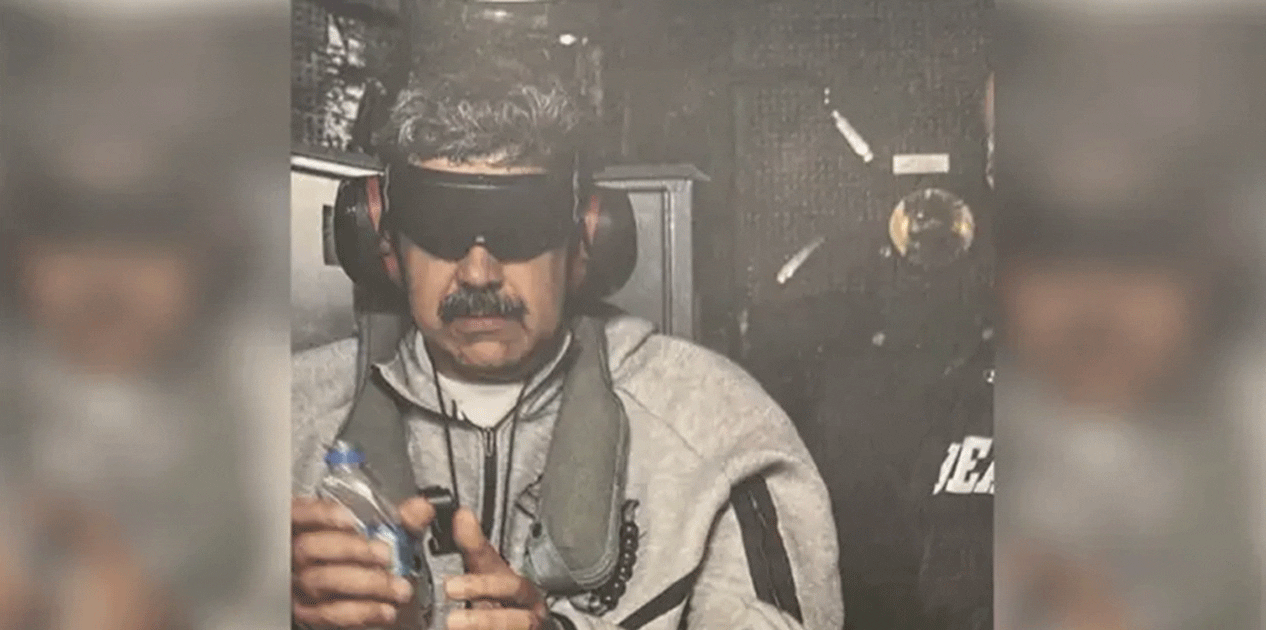 भेनेजुएलामा अमेरिकी आक्रमण, ट्रम्पले सार्वजनिक गरे राष्ट्रपति मदुरोको तस्बिर