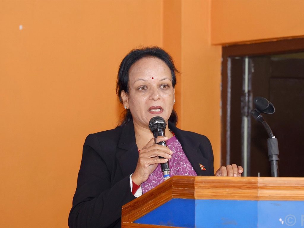 सचिव अर्यालले भनिन् : ‘चलचित्र विकास बोर्डका नीति र योजनामा समन्वय आवश्यक’